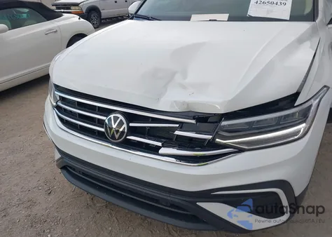 2024 Volkswagen Tiguan 2.0T S z USA, uszkodzony, nr VIN 3VVRB7AX0RM193493